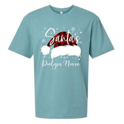 Dialysis Nurse Santas Favorite Nurse Dialysis Nurse Elf Fun Great Gift Sueded Cloud Jersey T-Shirt