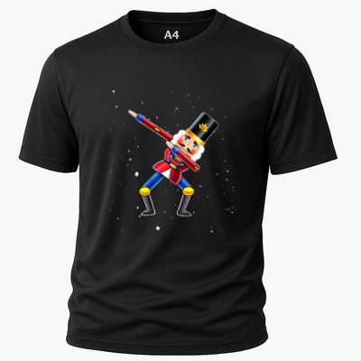 Dabbing Nutcracker Squad Deez Nuts Funny Christmas Pajamas Performance Shirt
