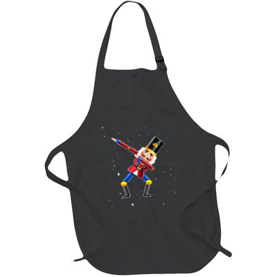 Dabbing Nutcracker Squad Deez Nuts Funny Christmas Pajamas Apron
