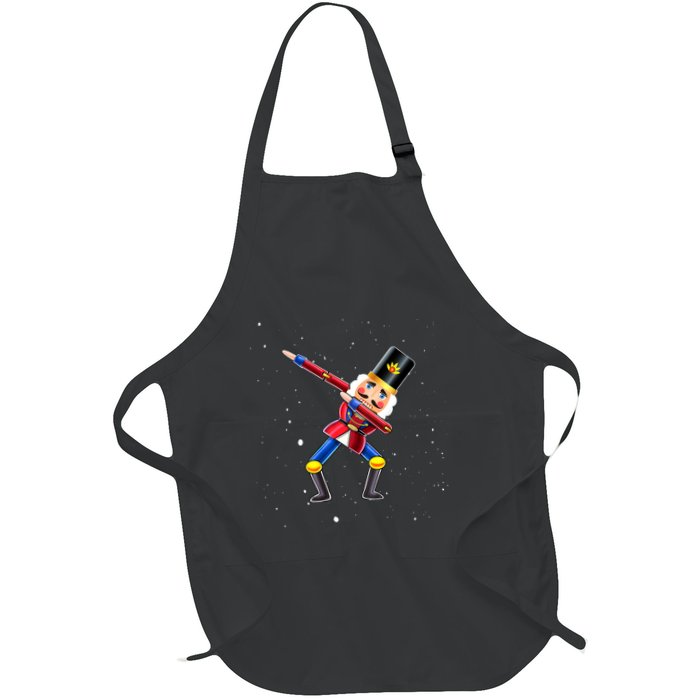 Dabbing Nutcracker Squad Deez Nuts Funny Christmas Pajamas Apron
