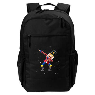 Dabbing Nutcracker Squad Deez Nuts Funny Christmas Pajamas Backpack