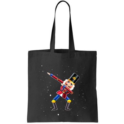 Dabbing Nutcracker Squad Deez Nuts Funny Christmas Pajamas Bag
