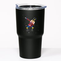 Dabbing Nutcracker Squad Deez Nuts Funny Christmas Pajamas Tumbler