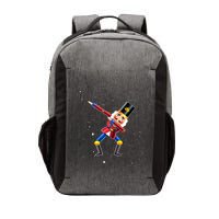 Dabbing Nutcracker Squad Deez Nuts Funny Christmas Pajamas Vector Backpack