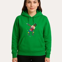 Dabbing Nutcracker Squad Deez Nuts Funny Christmas Pajamas Hoodie