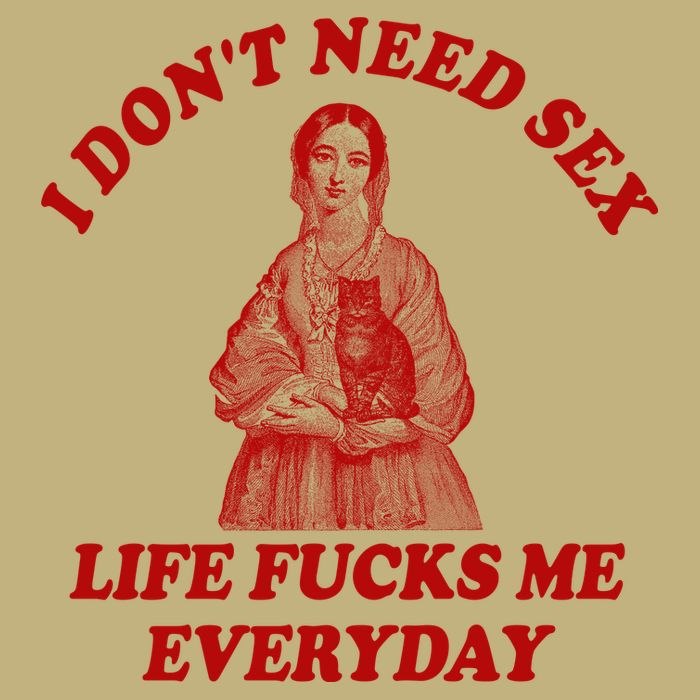 Dont Need Sex Life F Me Every Day Retro Offensive Humor Cooling Performance Crew T-Shirt