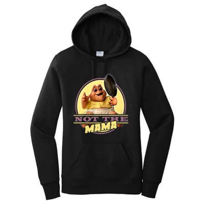 Dinosaurs Not The Mama Women's Pullover Hoodie