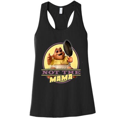 Dinosaurs Not The Mama Women's Racerback Tank