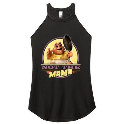 Dinosaurs Not The Mama Women's Perfect Tri Rocker Tank