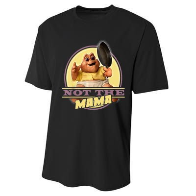 Dinosaurs Not The Mama Performance Sprint T-Shirt