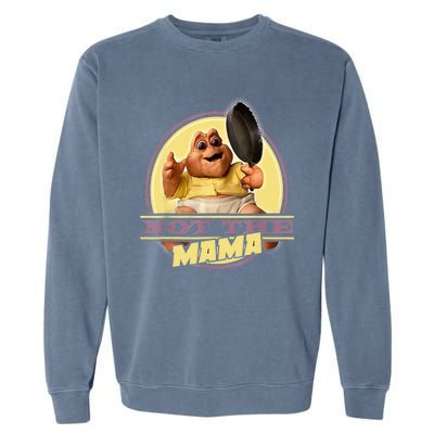 Dinosaurs Not The Mama Garment-Dyed Sweatshirt