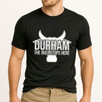 Durham Nc The Bull Stops Here Cooling Performance Crew T-Shirt