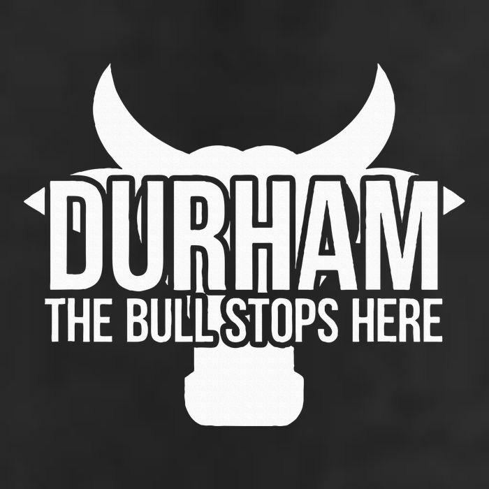 Durham Nc The Bull Stops Here 25L Jumbo Tote