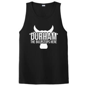 Durham Nc The Bull Stops Here PosiCharge Competitor Tank