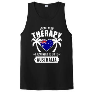 Don't Need Therapy Just Need To Go To Australia Gift PosiCharge Competitor Tank