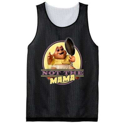 Dinosaurs Not The Mama Mesh Reversible Basketball Jersey Tank