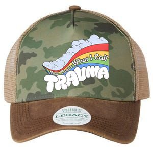 Doublecrossco Now ThatS What I Call Trauma Legacy Tie Dye Trucker Hat