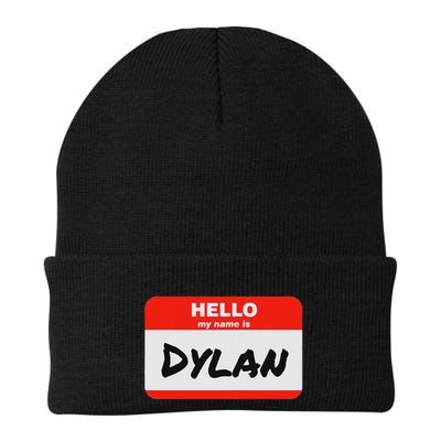 Dylan Name Tag Sticker Work Office Hello My Name Is Dylan Beanie