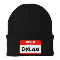 Dylan Name Tag Sticker Work Office Hello My Name Is Dylan Beanie