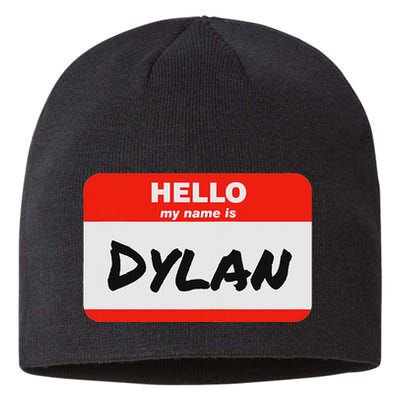 Dylan Name Tag Sticker Work Office Hello My Name Is Dylan Sustainable Beanie
