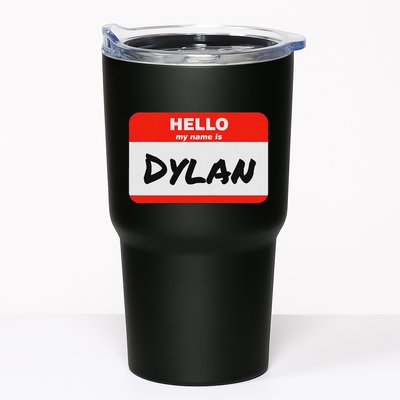 Dylan Name Tag Sticker Work Office Hello My Name Is Dylan Tumbler