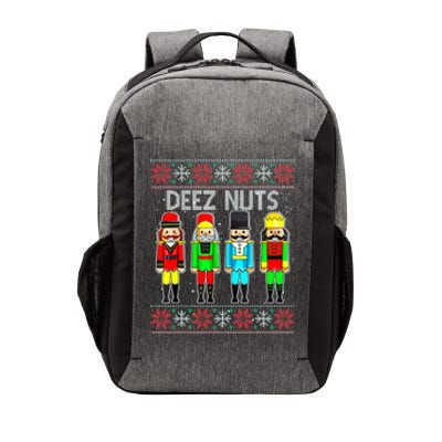 Deez Nuts Ugly Christmas Sweater Funny Nutcracker Xmas Gifts Vector Backpack