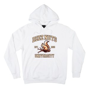 Deez Nuts University Funny College Fraternity Sorority Hoodie