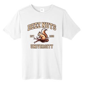 Deez Nuts University Funny College Fraternity Sorority Tall Fusion ChromaSoft Performance T-Shirt