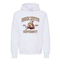 Deez Nuts University Funny College Fraternity Sorority Premium Hoodie