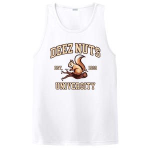 Deez Nuts University Funny College Fraternity Sorority PosiCharge Competitor Tank