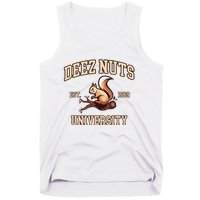 Deez Nuts University Funny College Fraternity Sorority Tank Top