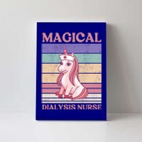 Dialysis Nurse Unicorn Magical Dialysis Nurse Funny Gift Canvas