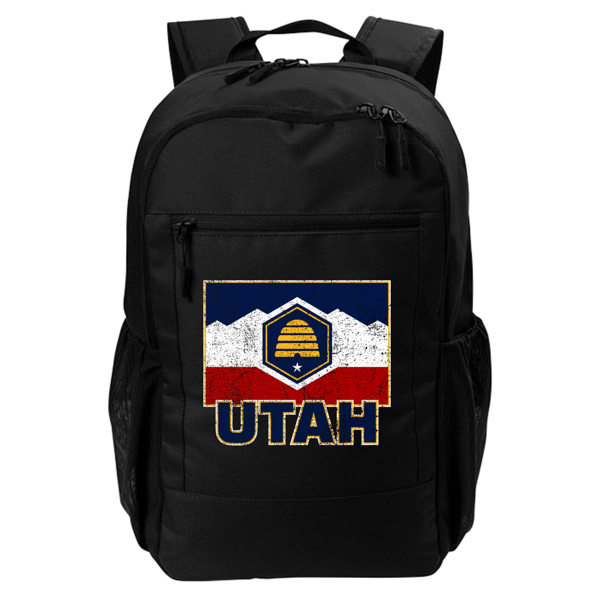 Distressed New Utah Flag Backpack