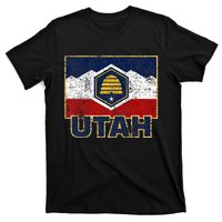 Distressed New Utah Flag T-Shirt