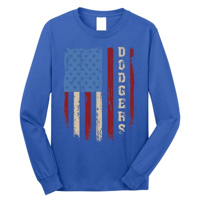 Dodgers Name Vintage First Name Long Sleeve Shirt