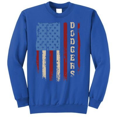 Dodgers Name Vintage First Name Sweatshirt