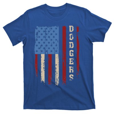 Dodgers Name Vintage First Name T-Shirt