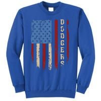 Dodgers Name Vintage First Name Tall Sweatshirt