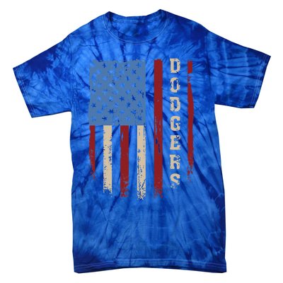 Dodgers Name Vintage First Name Tie-Dye T-Shirt