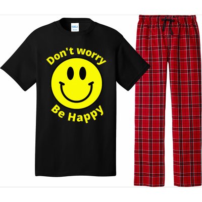 Do Not Worry Be Happy! Sunshine Cute Happiness Face Pajama Set