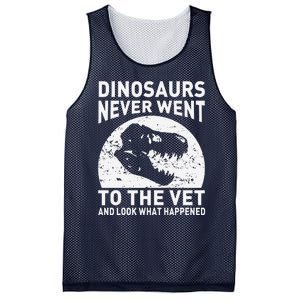 Dinosaurs Never Went To The Vet And Look What Happened Mesh Reversible Basketball Jersey Tank