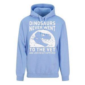 Dinosaurs Never Went To The Vet And Look What Happened Unisex Surf Hoodie