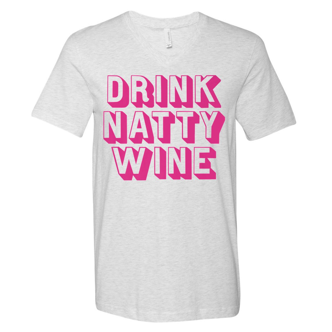 Drink Natty Wine V-Neck T-Shirt