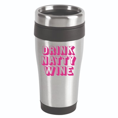 Drink Natty Wine 16oz Travel Tumbler