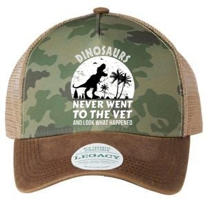 DINOSAURS NEVER WENT TO THE VET Legacy Tie Dye Trucker Hat