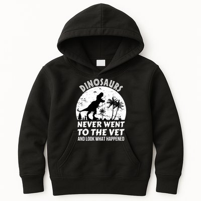 DINOSAURS NEVER WENT TO THE VET Kids Hoodie