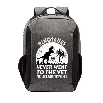 DINOSAURS NEVER WENT TO THE VET Vector Backpack