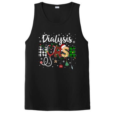 Dialysis Nurse Xmas Santa Hat Nursing Christmas Pattern Great Gift PosiCharge Competitor Tank