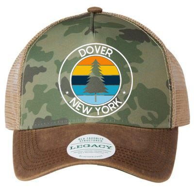 Dover New York Ny Usa City Pride Retro Sunset Legacy Tie Dye Trucker Hat