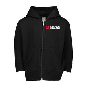 Do Damage Baseball Toddler Zip Fleece Hoodie